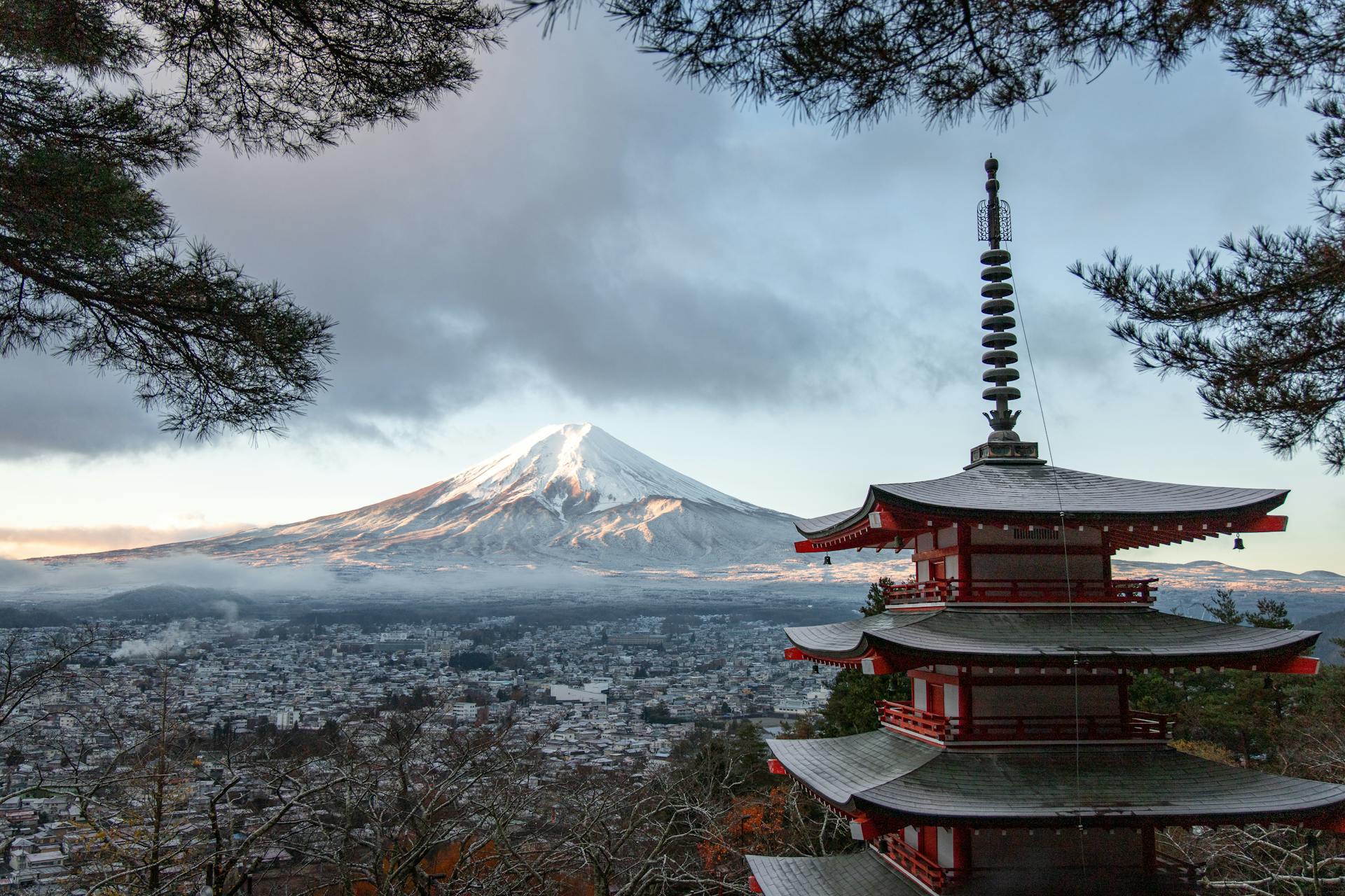 An image of Mount Fuji, Fujinomiya, Shizuoka, Japan